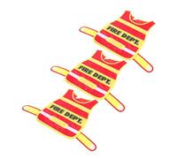 COLLBATH 3 Pièces Gilet de Cosplay pour Garçon Fille Vêtement de Rôle pour Jeu Imaginatif Développement Social