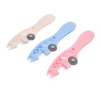 COLLBATH 3 pièces Ouvre-bouteille Ampoule Médicale Bleu Rose Blanc Dispositif Antidérapant Facile à Utiliser pour Personnes Âgées et Infirmières Matériel Robuste et Ergonomique pour