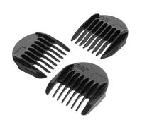 COLLBATH 3 pièces Sabots Tondeuse Guides de Coupe Réglables pour Cheveux et Barbe Compatibles Accessoires Robustes pour Coupe Précise