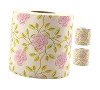 COLLBATH 3 Rouleaux Papier De Toilette En Pâte De Bambou Papier Toilette De Serviette En Papier Serviettes Colorées Serviettes En Papier Toile Pulpe De Bambou