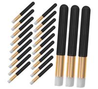 COLLBATH 30 Pièces Brosse Multifonction Maquillage Pinceaux Mini Blush et Brosse Nettoyage Cils et Pores Nez pour Application et Exfoliation Douce