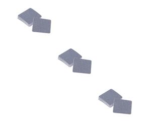 COLLBATH 30 Pièces patins antidérapants pour laveuse coussinets anti-vibrations ruban antidérapant tapis antidérapant tapis antiderapant etiquette autocollante lave-tapis anti-vibrations