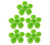 COLLBATH 30pièces Gamelle pour Reptile Mangeoire pour Caméléon et Lézard Bol Eau pour Terrarium Abreuvoir pour Hermite Bol pour Gecko à Crête et Dragon Barbu
