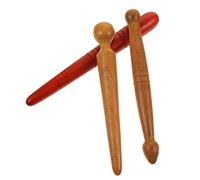 COLLBATH 3pièces Lot De Bâtons De Réflexologie Bois Pour Massage Mains Outil De Stimulation Des Points Acupression Compact Et Portable Pour Usage Personnel Et Professionnel