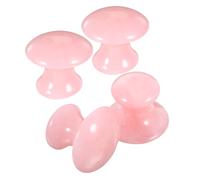 COLLBATH 4 Pièces Face Massager Mushroom Shape Facial Gua Sha Tool Resin Massage Stones For Sculpting And Relaxation Gentle Sensitive Skin Portable Beauty Massage Set