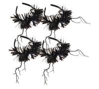 COLLBATH 4 Pièces Halloween Headbands Gothic Dead Branch Hairband For Women Spooky Gothic Headdress For Day Of The Dead Cosplay Party And Festival Occasions