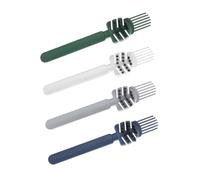 COLLBATH 4 pièces Kit Brosses Nettoyantes pour Peignes et Brosses à Cheveux Outil Portable pour Éliminer Poils et Saletés Compact et Facile à Utiliser pour Maison et Voyage