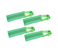 COLLBATH 4 pièces Lot de Serviettes Exfoliantes pour Longue Éponge de Bain Douce pour Corps Gommage et Délicat pour Hommes et Femmes Portable pour Nettoyage Profond