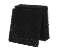 COLLBATH 4 Pièces Poubelle Peut composter la Poubelle Filtre de bac à Compost épaississant filtres pour Compost intérieur filtres à Compost carré éponge Black