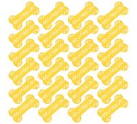 COLLBATH 45 Pièces Fournitures sacrificielles pour Animaux de Compagnie Papier de culte Papier d'encens Papier culte des ancêtres Papier d'argent fantôme Adorer Les Fournitures Papier Jaune