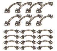 COLLBATH 48 Poignées de Tiroir Vintage en Alliage Métal Rétro Petites Poignées pour Boîte à Bijoux Cuisine Style Chinois Accessoires Décoratifs pour Meubles Miniatures