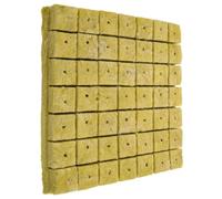 COLLBATH 49 Pièces Bloc Nutritif Hydroponique pour Semis, | Texture Légère, Drainage, Dégradation Complète, pour Plantes au Jardin Extérieur et Terrasse
