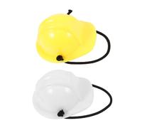 COLLBATH 4pièces Chapeaux Lizard pour Animaux De Compagnie Accessoires Décoratifs Jaune Blanc pour Reptiles Et Serpents