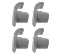 COLLBATH 4pièces Patins Antidérapants pour Déambulateurs Pliables de Rechange pour Embouts de Canne Usage Extérieur et Intérieur sur Parquet