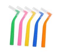 COLLBATH 5 Pièces Brossette interdentaire brossettes interdentaires choix de brosse à dents courbée brossette coudée interdentaire brosse à outils dentaires