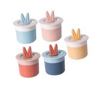 COLLBATH 5 Pièces Distributeur Manuel de Mousse pour Visage et Shampoing Portable et Flacon Moussant Pratique pour Nettoyage Facial sans Substances Nocives Facile à Utiliser et Nettoyer Lot