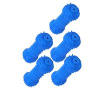 COLLBATH 5 Pièces Fournitures De Formation De Chien Chiens avec pour Mâcheurs Entraînement Chiot Dentition Animal De Compagnie Brosse à Dent Jouets De Nettoyage des Dents Blue