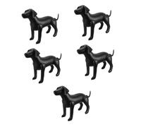 COLLBATH 5 Pièces Modèle De Vêtements pour Animaux De Compagnie Chien Debout Modèles pour Affichage Vêtements Animalerie Gonflable Chien Vêtements Affichage Mannequin Sculpture pour