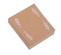 COLLBATH 50 pièces Cartes de Table Mariage Papier Kraft Cartons Placement Écrits Main et Buffet Résistantes pour Mariages Plein Air et Dîners