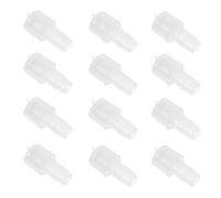 COLLBATH 50 Pièces Tête de filtre pour service à thé accessoires de thé Accessoires pour conduites d'eau pièces cure pipe White