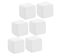 COLLBATH 6 Cubes Minéraux de Calcium Blanc pour Tortues Terrestres et Lézards, Améliore la Qualité de l'eau et Favorise Le Broyage des Dents, pour Alimentation Quotidienne