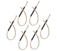 COLLBATH 6 Ensembles Corde Allumage de Feu et Portable pour Camping Extérieur Outil Léger de Survie pour Feu de Camp Barbecue et Situations Urgence Lot