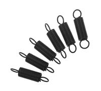 COLLBATH 6 Pièces Accessoires micro-ondes pièce de verrouillage de porte à ressort loquet de porte du micro-ondes loquet de porte de l'appareil Métal Black