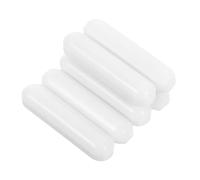 COLLBATH 6 pièces Barres Agitation Magnétiques C Type Blanches pour Agitateurs Magnétiques Laboratoire Chimie Biologie Mélange Rapide et Uniforme sans Intervention Manuelle Réutilisable