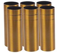 COLLBATH 6 Pièces Cache Douille pour Lustre Manchon de Protection pour Support Lampe de Plafond Accessoire pour Chandelier Rétro Fer Robuste Adapté Aux Lampes Suspendues et Éclairage