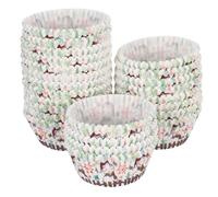 COLLBATH 600 Pièces Caissettes à Cupcakes Papier avec Motif Bonhomme de Caissettes Muffins Hiver pour Célébrations de Noël pour Cuisson et Décoration de Gâteaux