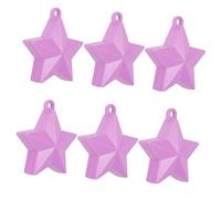COLLBATH 6pièces Lest Étoile Pour Ballons Accessoire Maintien Stable Pour Ballons Fête Extérieur Intérieur Support Réutilisable Et Décoratif Pour Anniversaire Mariage