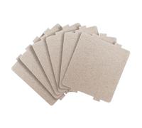 COLLBATH 6pièces Plaque Mica Micro-ondes Résistante Haute Température Protection Stable Les Brûlures Pour Réparation Et Remplacement Accessoires Four à Micro-ondes