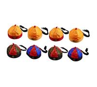 COLLBATH 8 Pièces Chapeau Prince Chapeaux Pour Bébés Anciens Chapeaux Chinois Chapeau Casse-noisette Chapeau Drôle Chapeau Rétro Chapeaux De Style Chinois Jouer Au Chapeau En Tissu