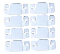 COLLBATH 8 pièces Lot de Connecteurs pour Canapé Sectionnel Clips Robustes sans Vis Fixation Encastrée Résistante pour Meubles Modulables