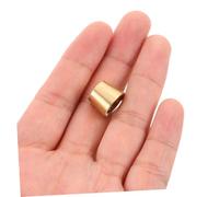 COLLBATH 8 Pièces Pure Brass Feet Pads for Jewelry Boxes Wood Tray Riser Metal Base for Display Trays Serving Furniture Accessories