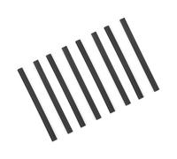 COLLBATH 8pièces Rebord Caoutchouc pour Pelle à Poussière De Jardin Bande De Rechange Lèvre Caoutchouc Souple Joint Étanche Compatible Multi-modèles