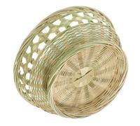 COLLBATH À Et Légumes En Tressé Naturel Petit Format Pour Jardin, à Dessert Et Rangement Aéré, Récipient Multifonction Résistant à L’usure Cuisine Et Comptoir