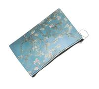 COLLBATH À Main À Fleurs Petite Trousse De Maquillage Porte-Monnaie pour Petite Pochette Zippée À Main pour Femme Style Vintage