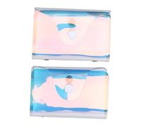 COLLBATH À Main pour Femme À Usage Quotidien Imprimé Pailleté Porte-Cartes Multi-Positions pour L'école Le Travail Et Les Achats