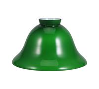 COLLBATH Abat-jour en Verre Cache-suspension Vert - Abat-jour de Remplacement pour Lampe Cloche Vintage - - Décoratif pour Plafonnier, Idéal pour L'éclairage de La Salle à Manger Ou de La Cuisine.