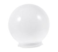 COLLBATH Abat Jour Sphérique Acrylique Blanc Lait Remplaçant Globe Éclairage Extérieur pour Lampe Murale et Lustre
