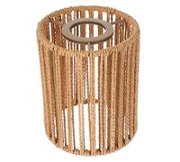 COLLBATH Abat-jour Suspension Papier Tressé Naturel pour Abat-jour Luminaire Creux et Adapté Chambre Salon Cuisine Facile à Installer et Résistant