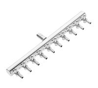 COLLBATH Accessoire De Pompe À D'aquarium en Acier Inoxydable 8 À 4 Mm Levier De Pompe À Air Robinet Séparateur pour Distributeur