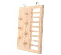 COLLBATH Accessoires De Jouets pour Hamster Cage à Rats Cage à Cobaye Animal De Compagnie Jouets pour Hamsters Cage à Chat pour Bébé Peluche Cochon d'Inde Hamacs Lapin Souris en Bois