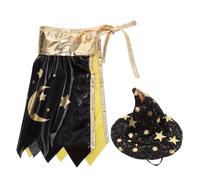 COLLBATH Accessoires pour Animaux de Compagnie Chat Cape Vetement Tenue d'halloween pour Animaux de Compagnie d'halloween Costume de Cat Halloween Black