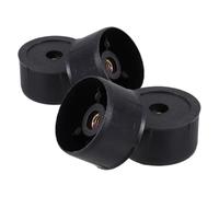 COLLBATH Accessoires pour Arbre à Chat Poteau à Griffer, 4 Bouchons Noirs en Plastique pour Remplacement, Adapté aux Chats d’Intérieur