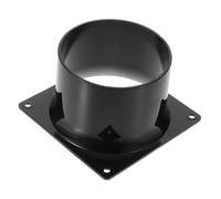 COLLBATH Adaptateur De Conduit De Ventilation Carré À Fond Plat Accessoire De Réduction Facile À Installer