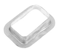 COLLBATH Adaptateur de Gouttière, Sortie d'Évacuation des Eaux Pluviales, Alliage d'Aluminium Argenté, Résistant à l'Usure, Facile à Nettoyer, Pour Toit et Mur Extérieur de Villa