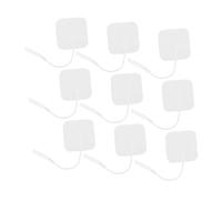 COLLBATH Adhésifs Électrodes Auto-adhésifs 24 Pièces 40 Mm Pvc Prise 2.0 Pour Stimulateur Musculaire Usage Et Électrostimulation Peau Sensible