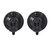 COLLBATH Ancrage à ventouse pour tente Ventouse lourde noire en plastique pour fixation de bâche et camion, installation sans perçage, usage extérieur pour camping, lot de 2 pièces